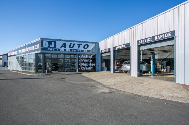 parc automobile BJ Auto à Bayonne